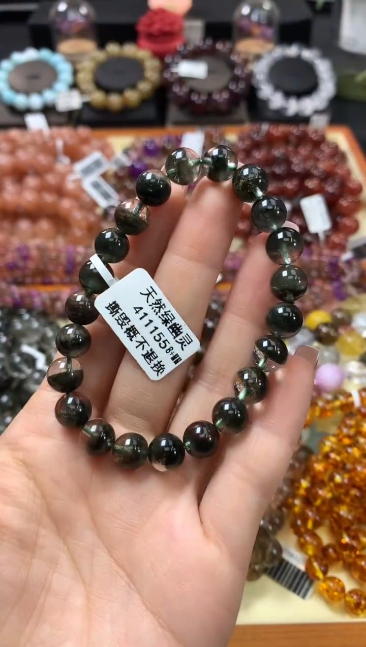 未镶嵌手串水晶8+