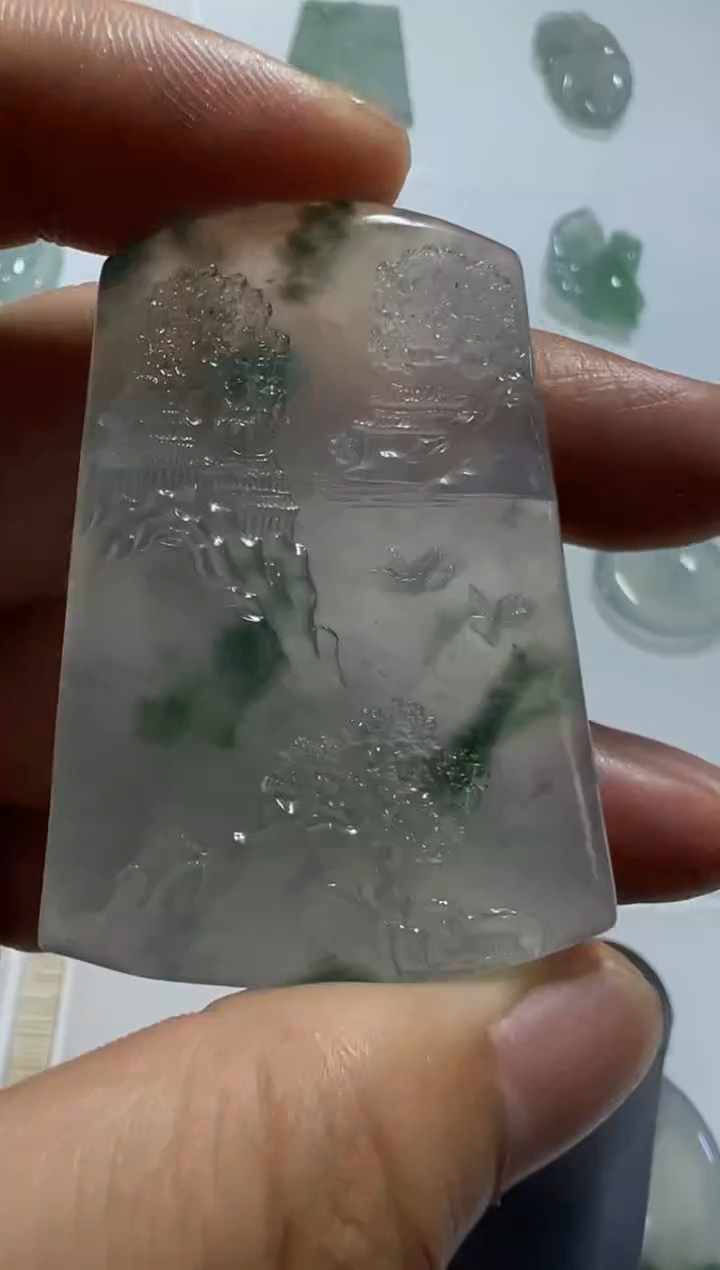 【闪购商品】定制翡翠未镶嵌山水