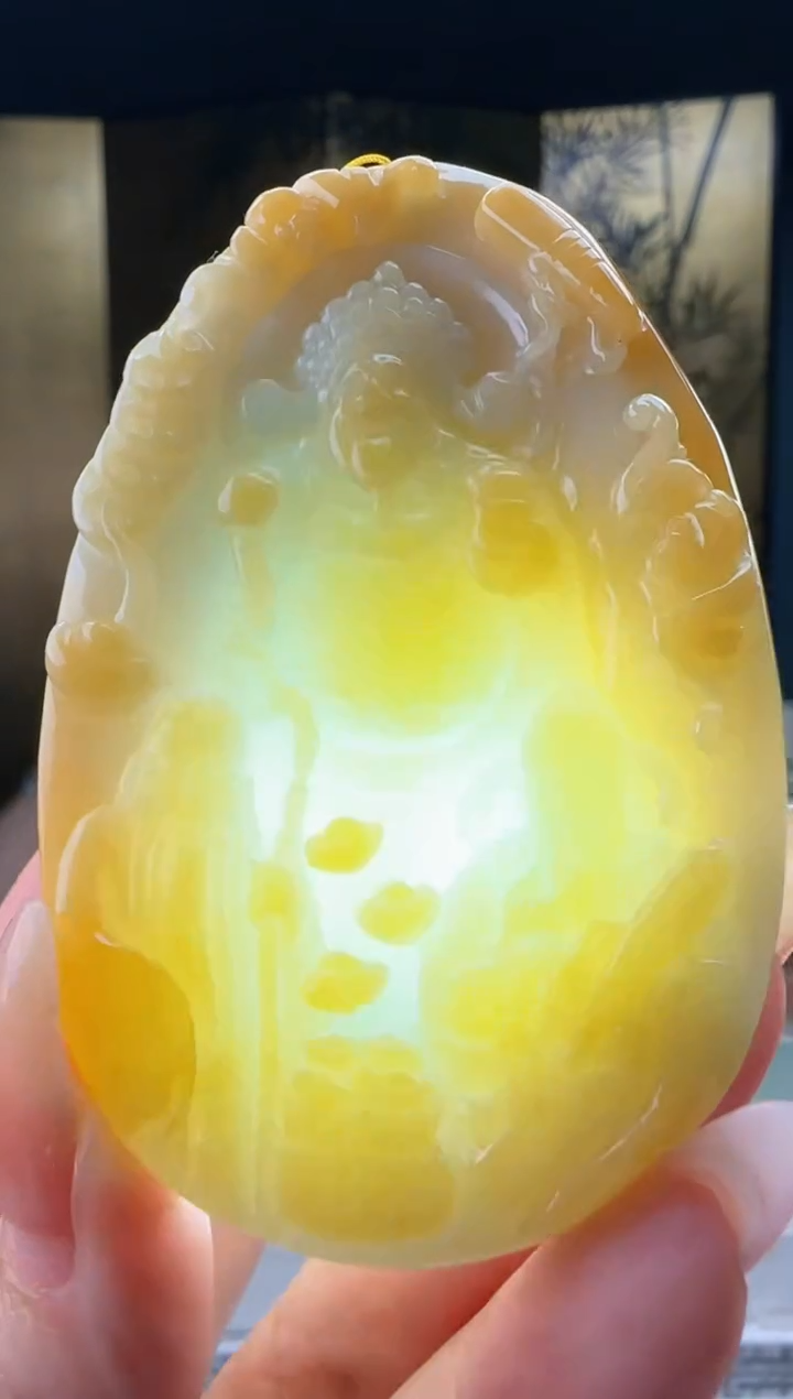 【闪购商品】翡翠吊坠(不含链)未镶嵌YJ@@67535656132