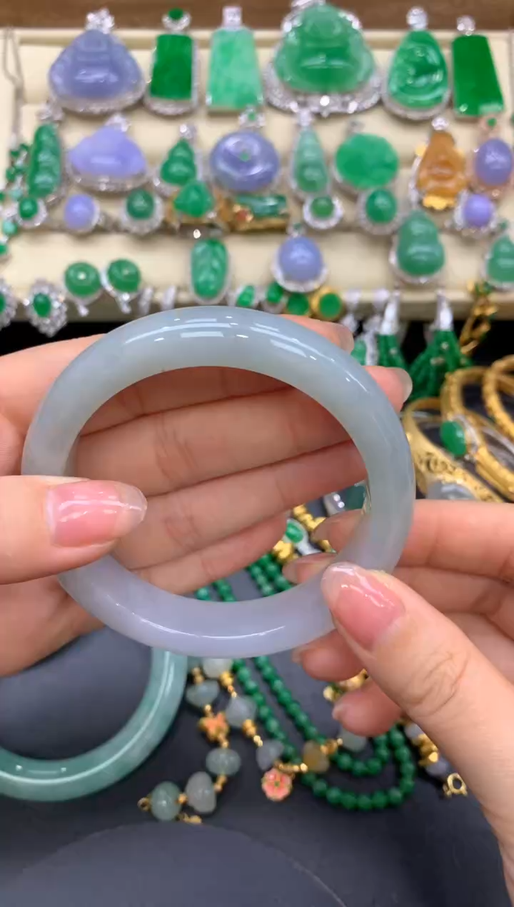 【闪购商品】翡翠手镯未镶嵌242-中国好珍宝