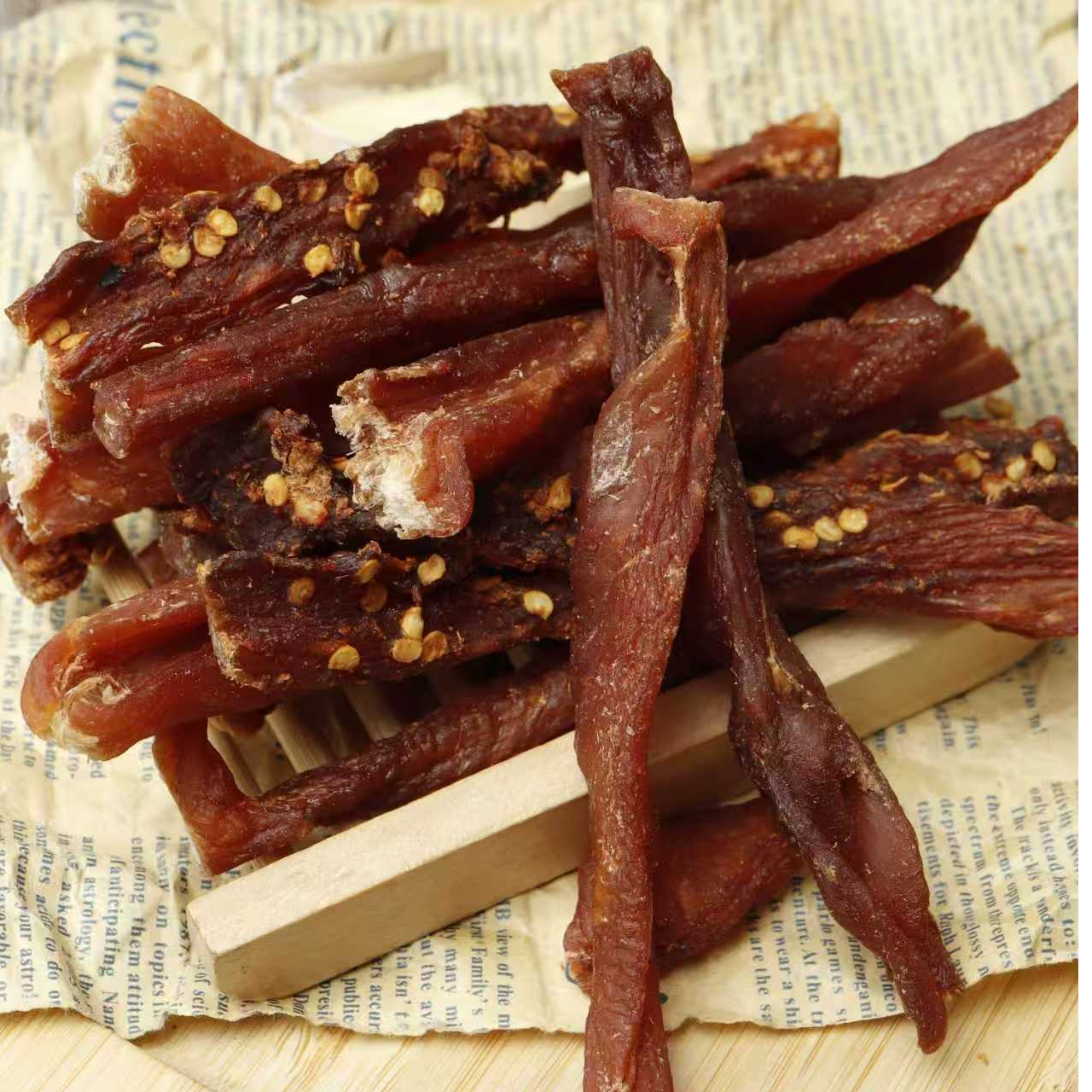 风干鸡胸肉干休闲耐嚼风干鸡肉条即食解馋小吃办公休闲零食品