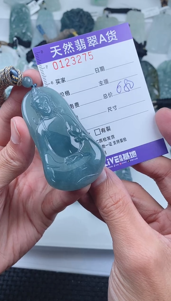 【闪购商品】翡翠颈饰未镶嵌        275