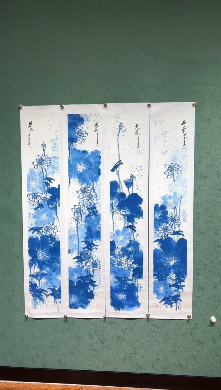 【闪购商品】国画周建真老师字画带亲笔合影证书3-96