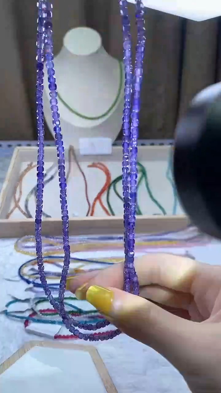 【闪购商品】坦桑石项链银S925镶嵌诗宁甄选珠宝SYZB08