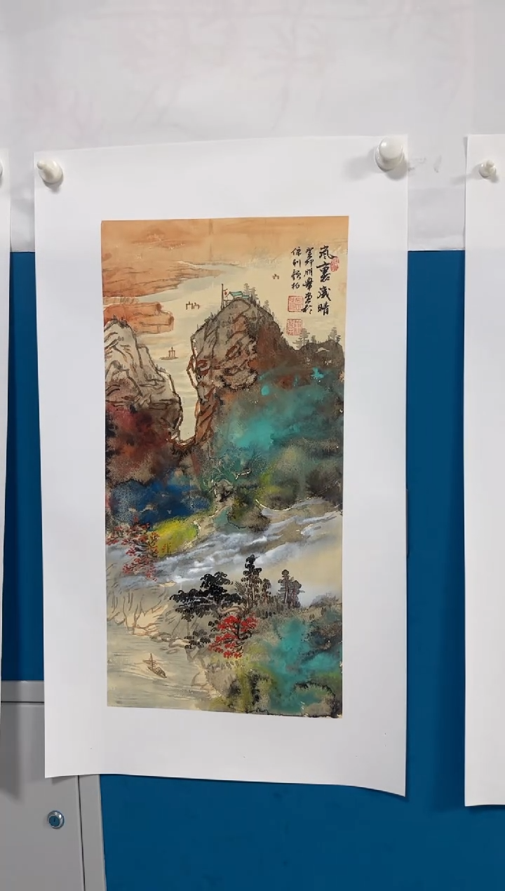 国画温朋举温朋举