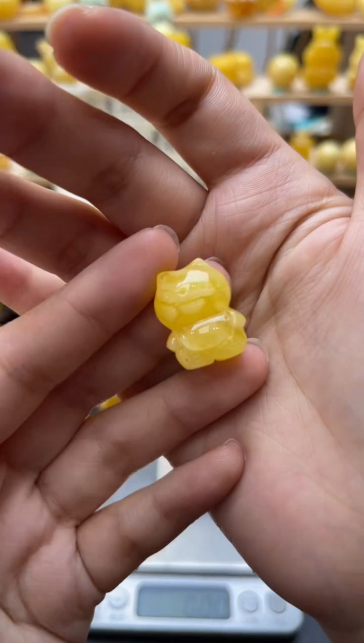 琥珀未镶嵌珠宝奇石120琥珀蜜蜡微瑕