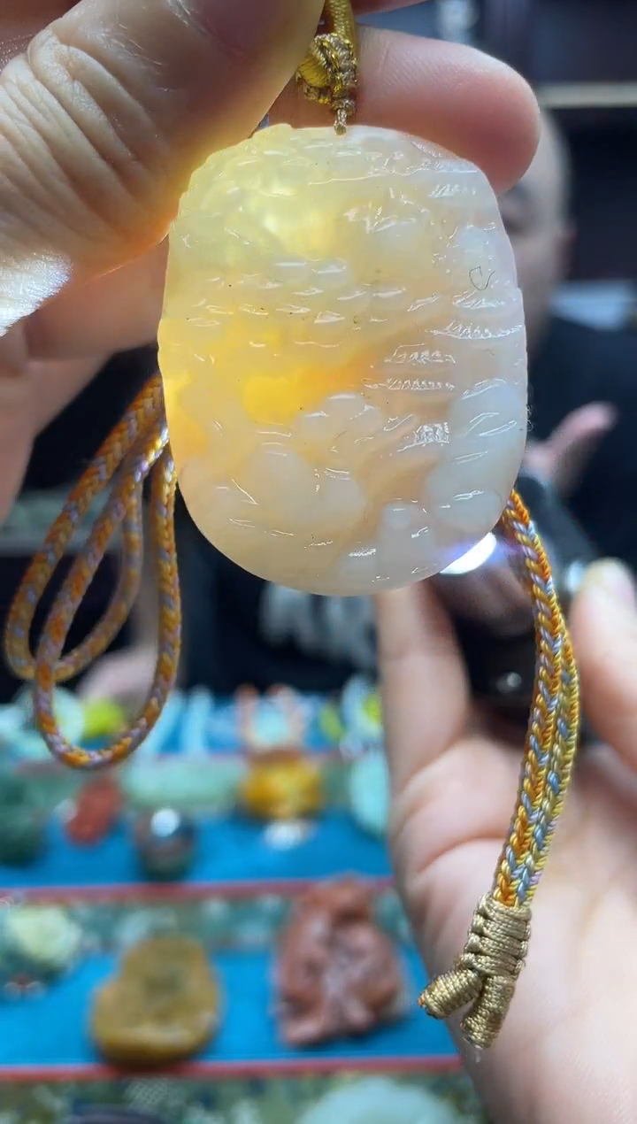 未镶嵌岫玉吊坠多样性发*货拍一发一