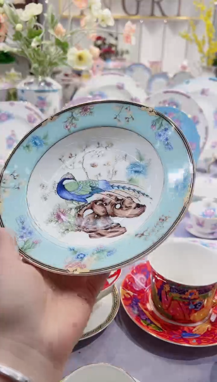 【闪购商品】骨瓷8寸汤盘