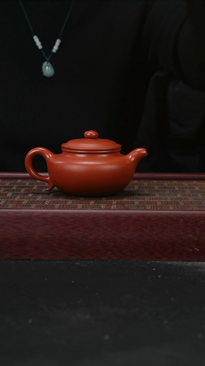 茶壶紫砂zq朱泥仿古
