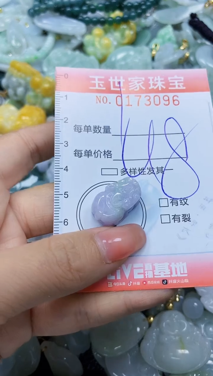 【闪购商品】翡翠颈饰未镶嵌闪购0173096