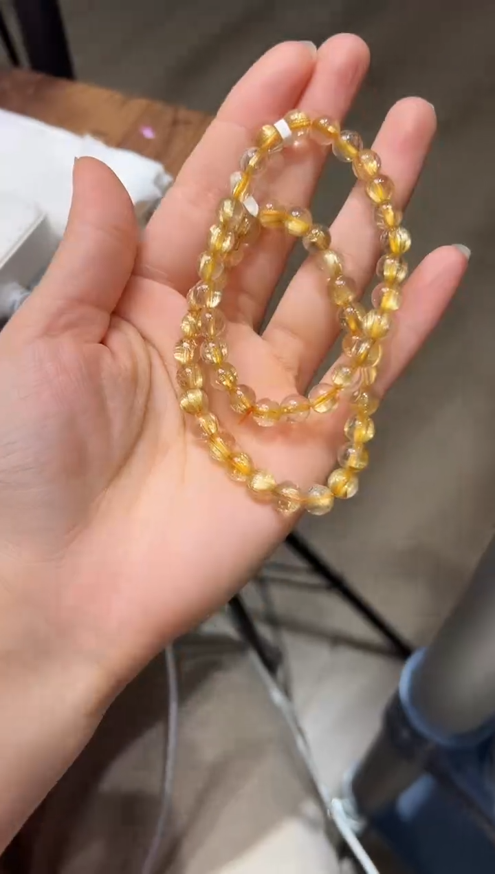 【闪购商品】水晶手串未镶嵌XL3095钛晶手串7+多样性发其一