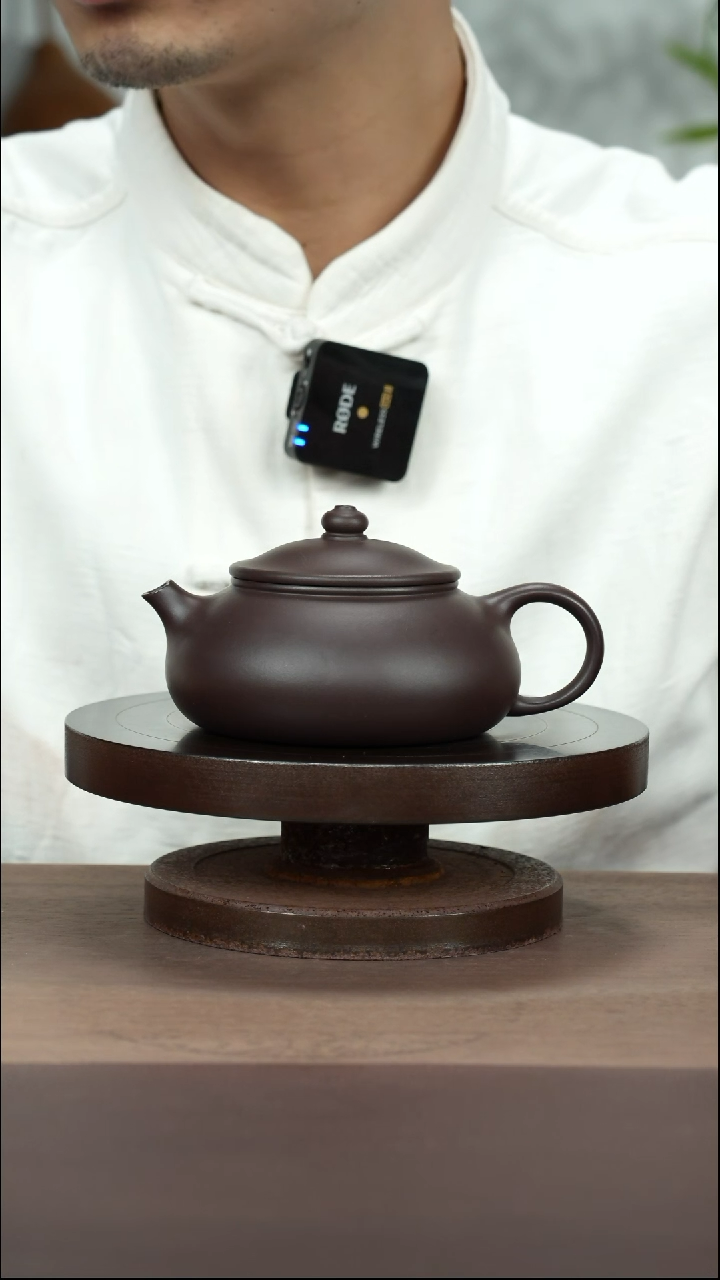 【闪购商品】紫砂茶壶80目紫泥寒江