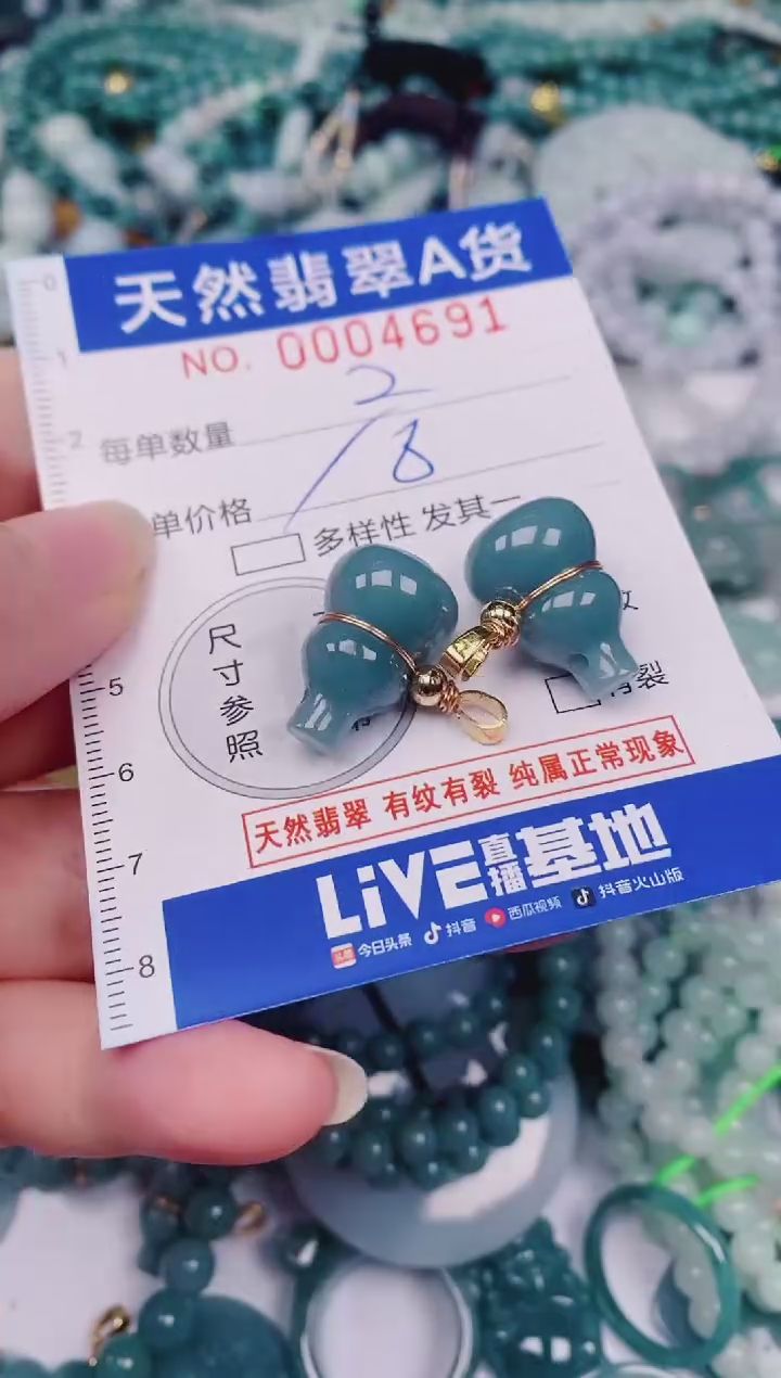 颈饰未镶嵌翡翠00004691