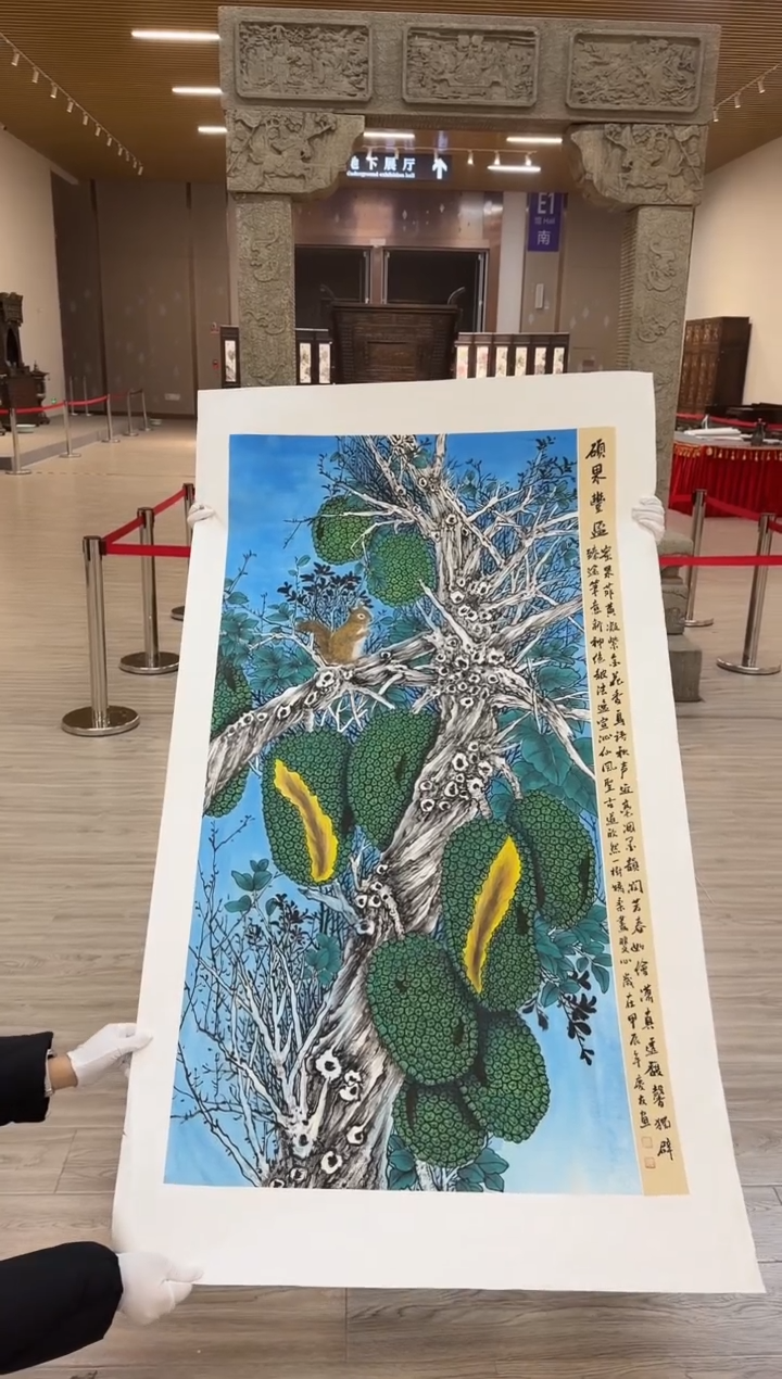 国画90赵隆轩美术馆李庆友老师作品
