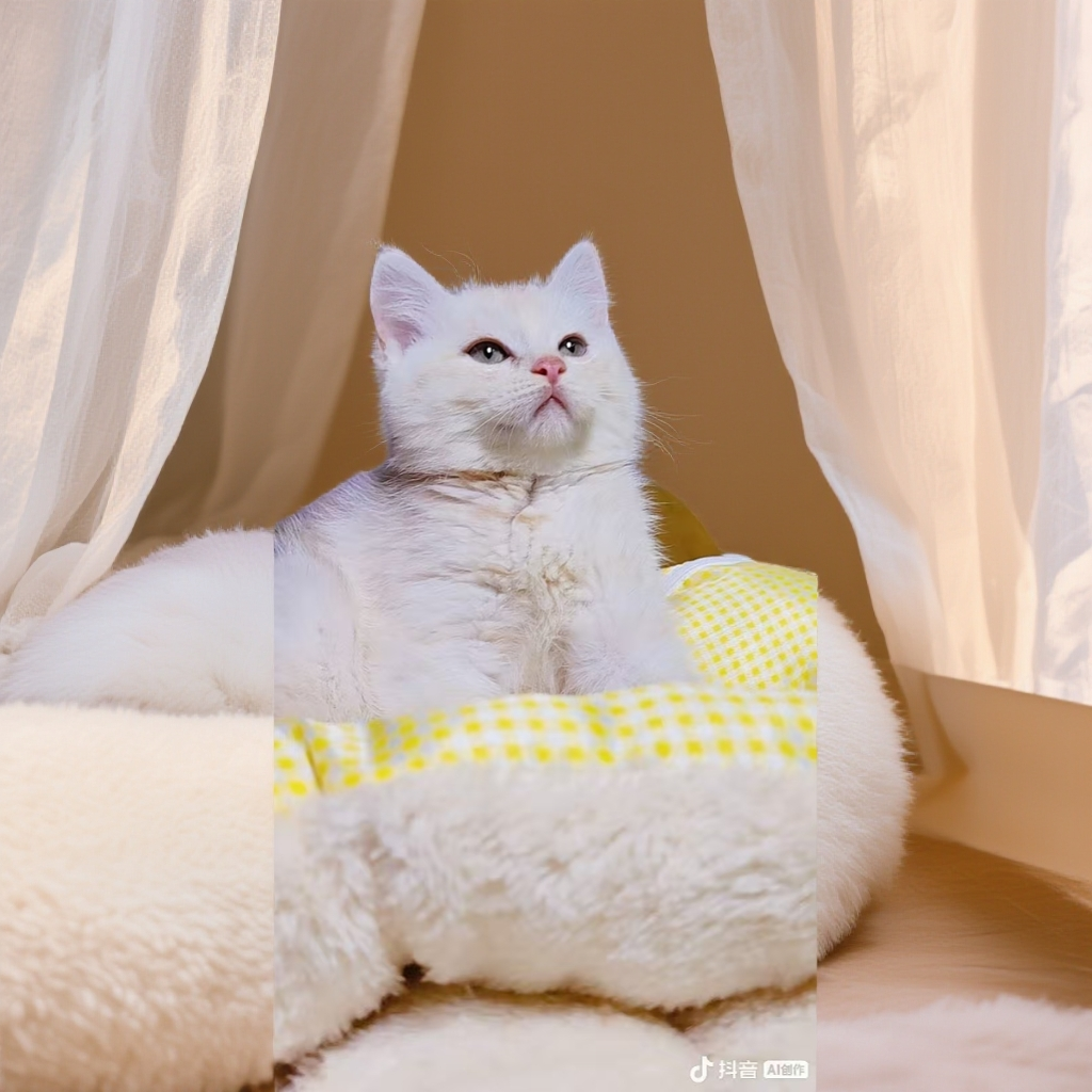 英短凯米尔色猫小众色系猫粮