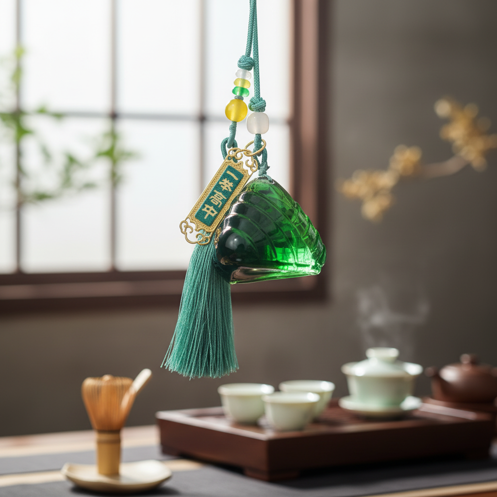 一举高中挂件现代无铅工艺端午节粽子送礼装饰品挂件
