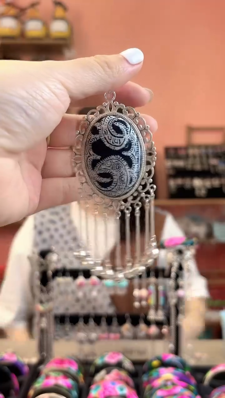 织绣 艺枝独绣老绣饰品115