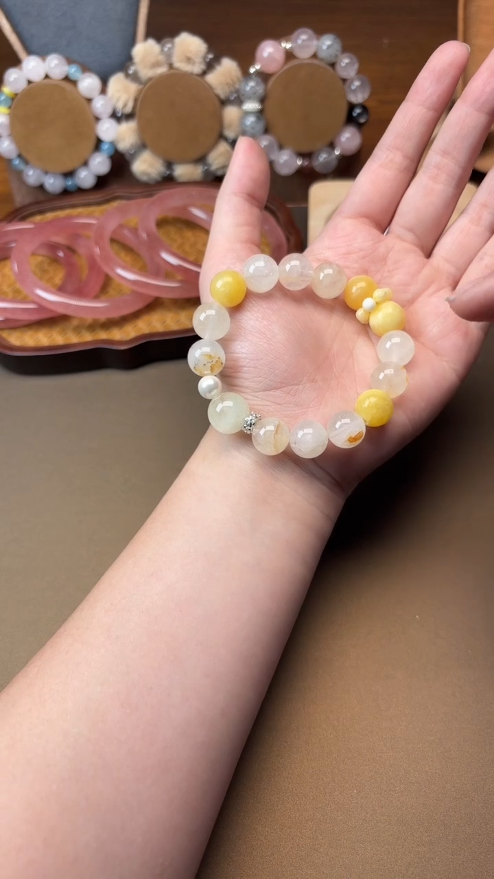 未镶嵌手串水晶1