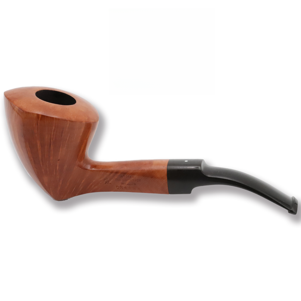 英国登喜家The White spot DR4星原木光面火焰纹XL死根石楠木烟斗