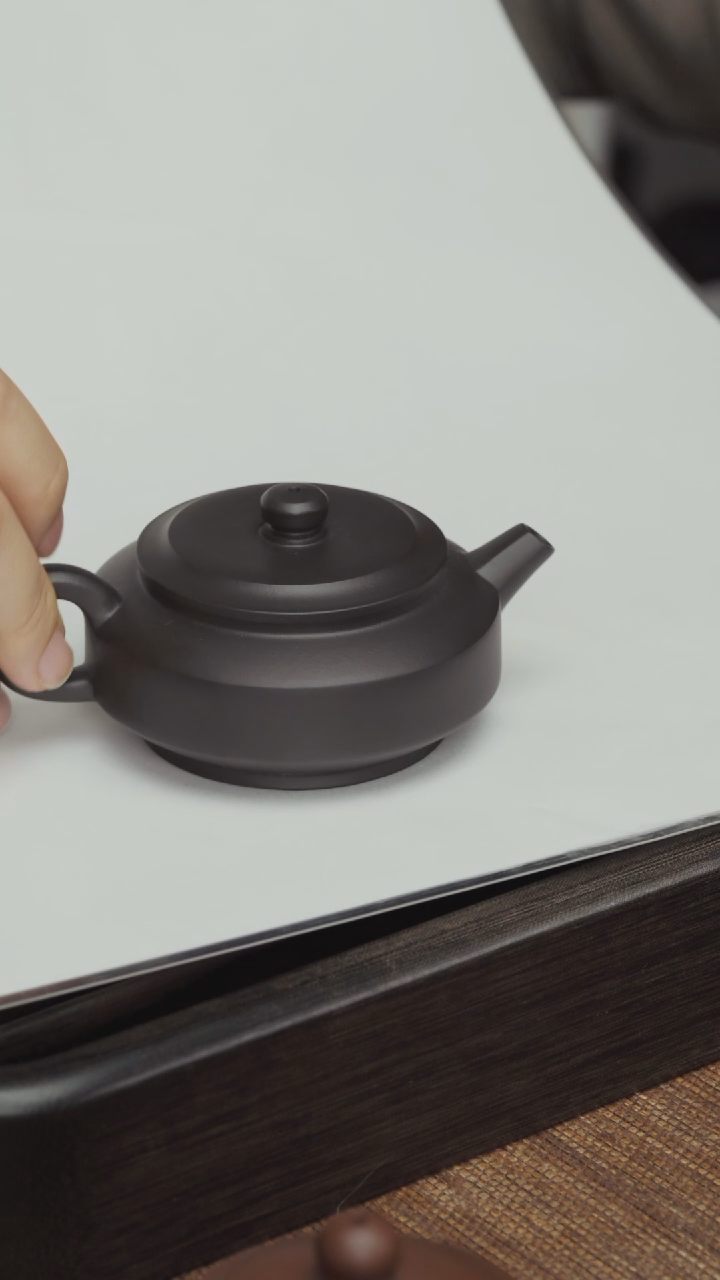 【闪购商品】紫砂茶壶清水泥-仲芳周盘-还原烧