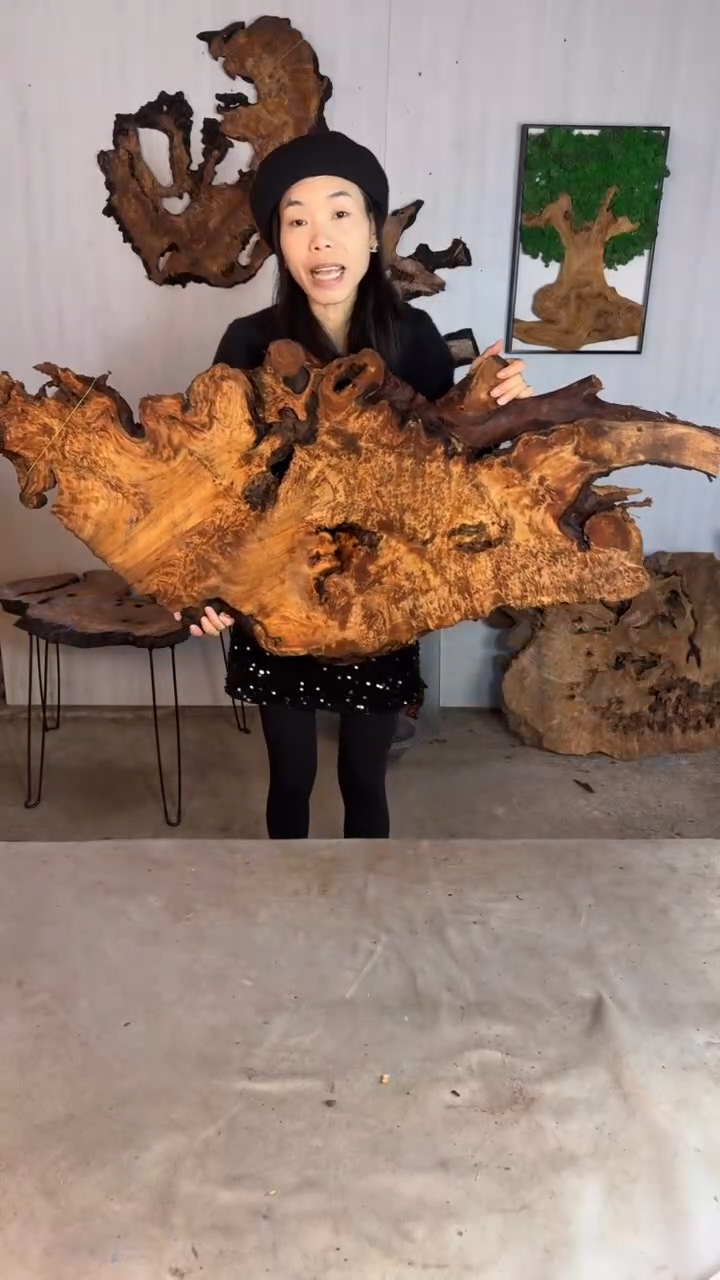 香杉木木头款杉木瘤挂件【原料】005