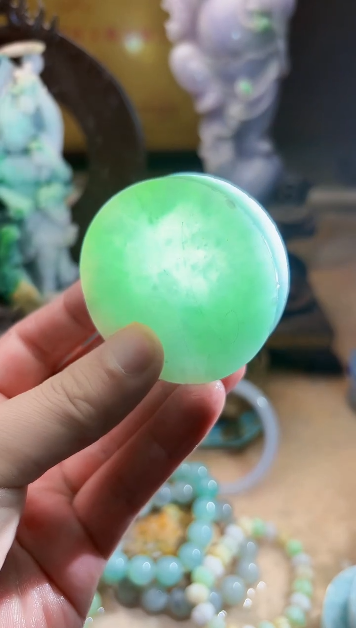 未镶嵌挂件翡翠A货张麦8765