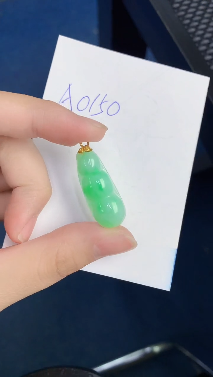 【闪购商品】翡翠颈饰18K金镶嵌000000000