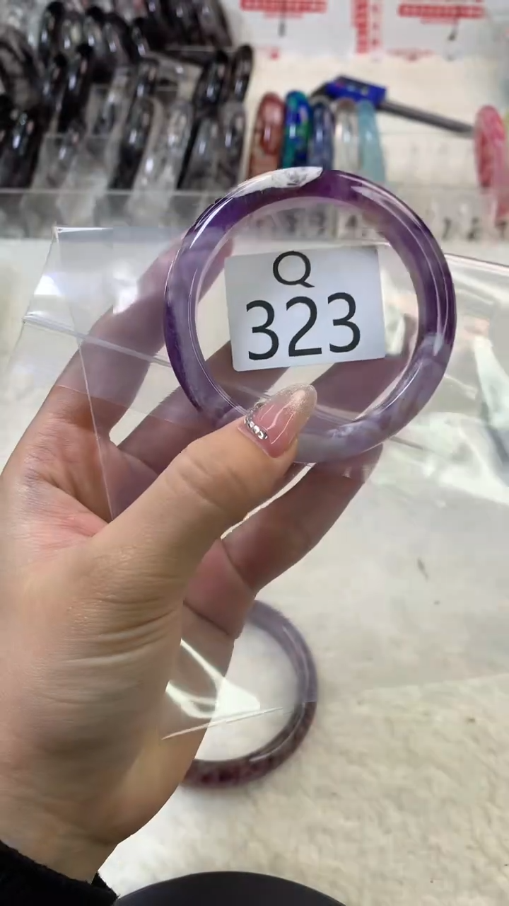 【闪购商品】水晶手镯Q未镶嵌水晶323-57