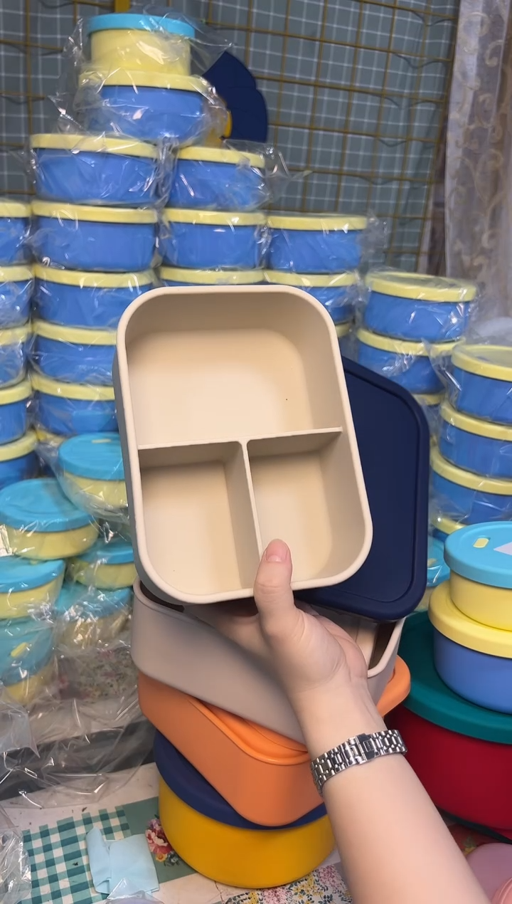 1300ML 3格麦底蓝盖 不带排气