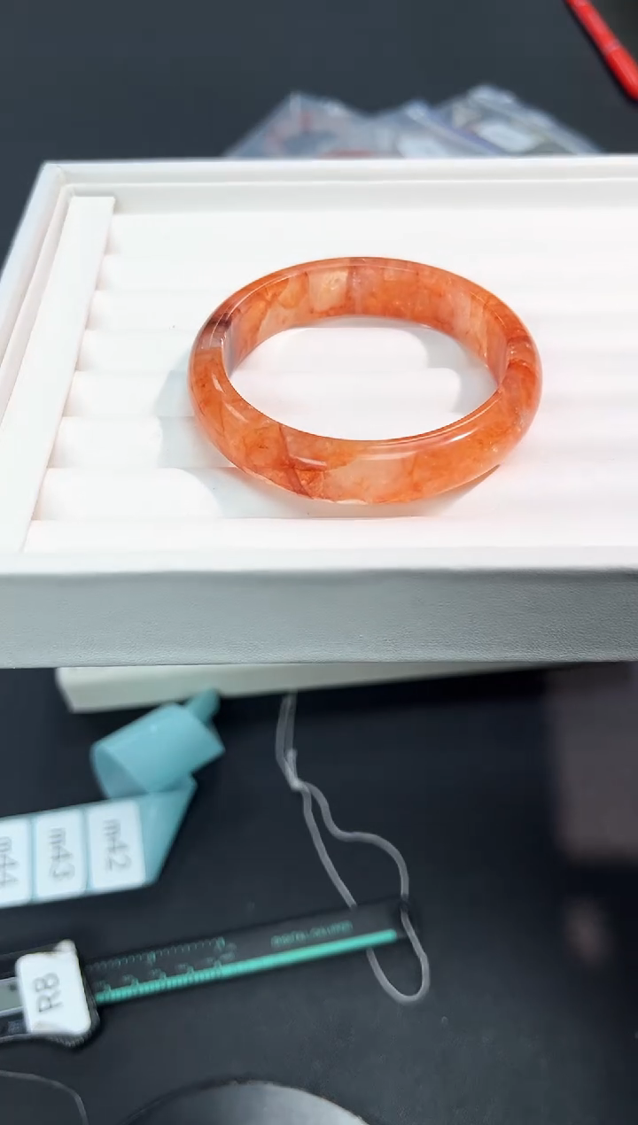 【闪购商品】水晶手镯未镶嵌42m多样性发其一/1条默认微瑕58