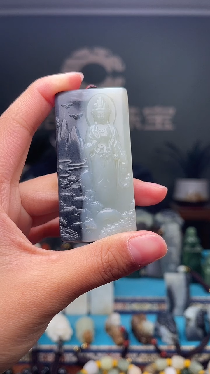 未镶嵌和田玉挂件1