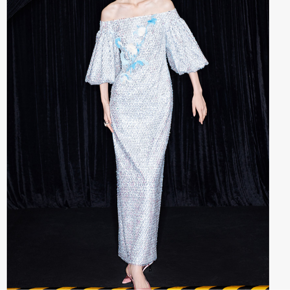 【J101-110】 新中式国风设计师女装 中国风绣花喜篇妮娜原创