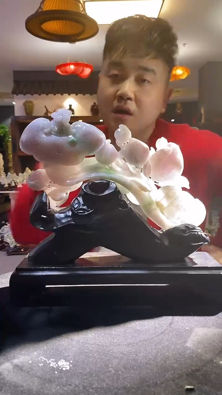 【闪购商品】定制翡翠未镶嵌03/0215/W/如意