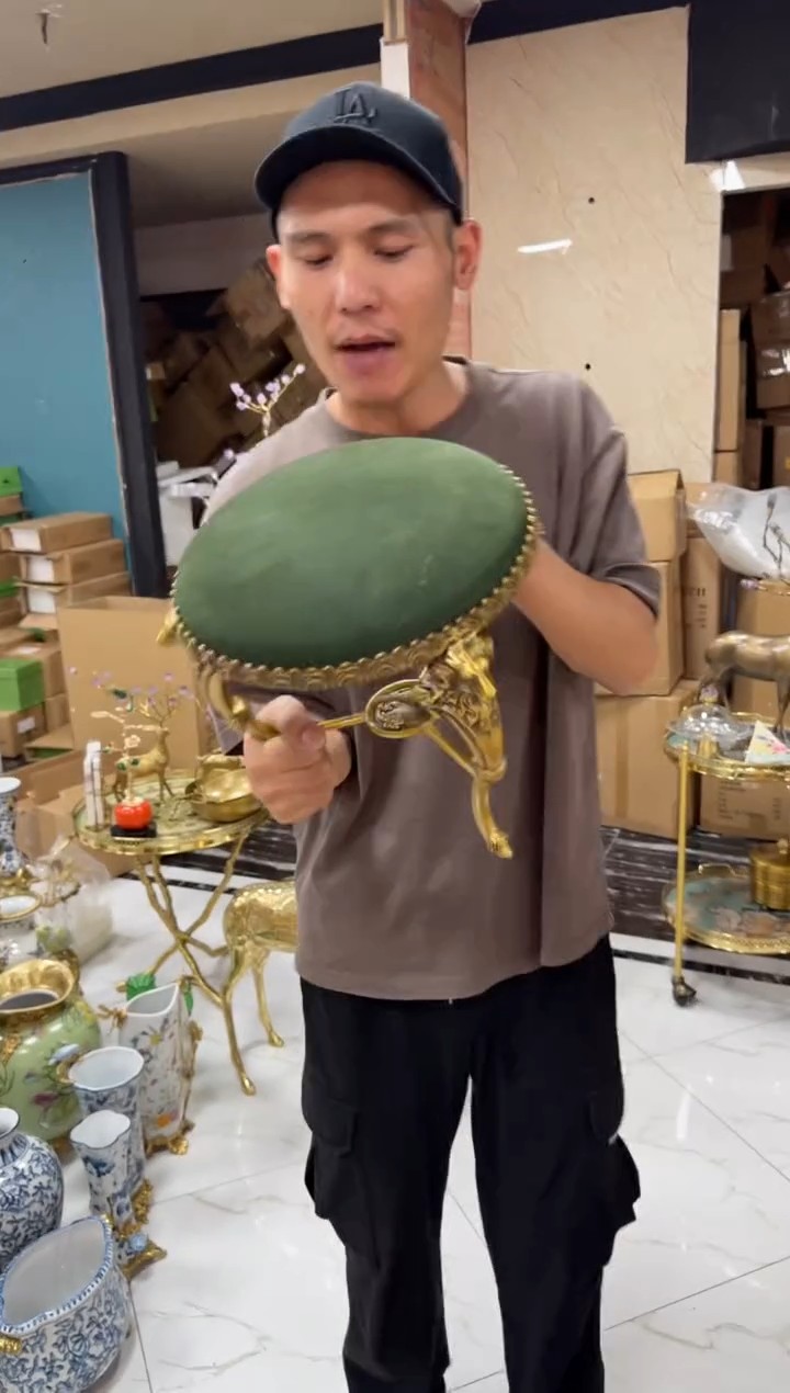 黄铜 黛姿家居装饰品摆件  