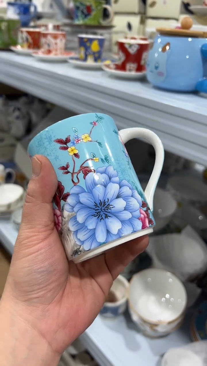 杯子骨瓷（简装）马克杯一个