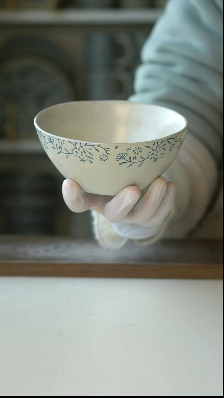 陶瓷Hitable繁花米饭碗13cm@4-2@
