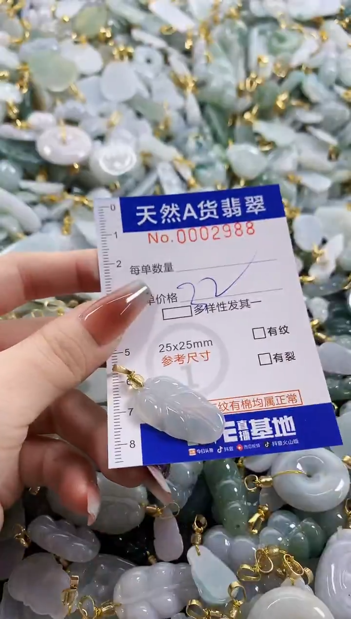 颈饰未镶嵌翡翠天然A货翡翠