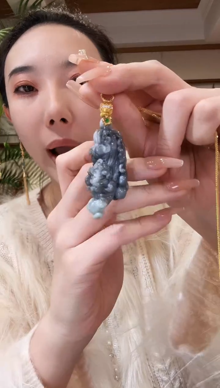 【闪购商品】翡翠颈饰未镶嵌国风