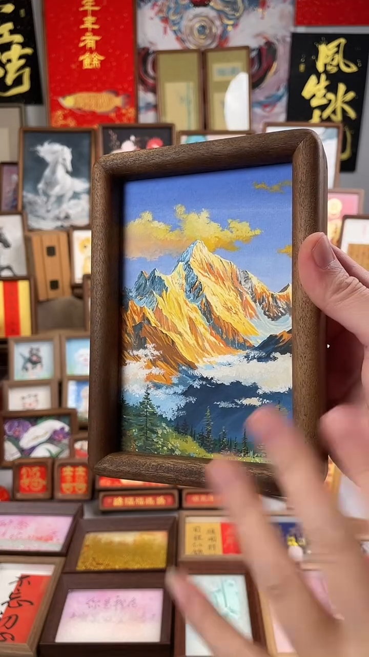 国画纯手绘 书法绘画作品