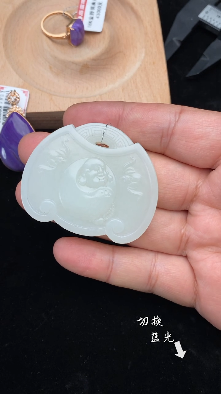 颈饰未镶嵌和田玉多样性发一