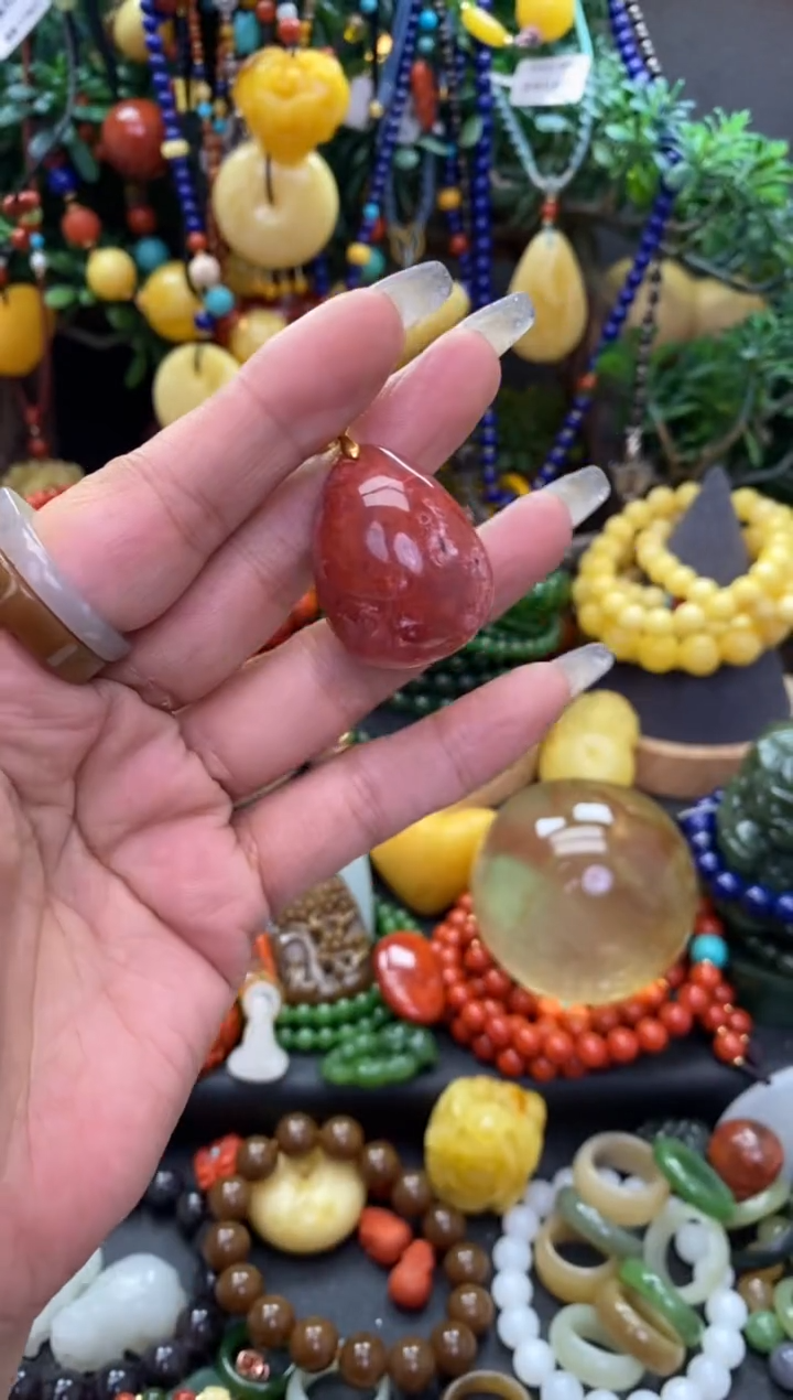 【闪购商品】南红玛瑙手链未镶嵌南红吊坠