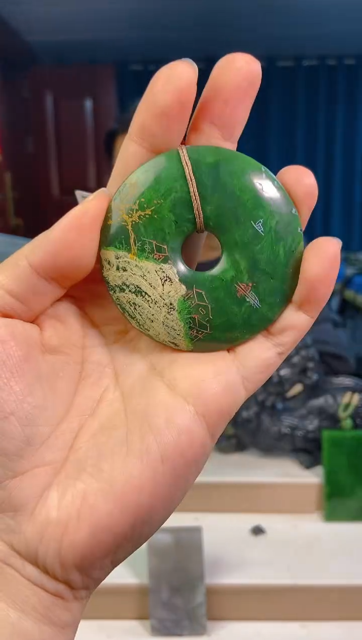 【闪购商品】和田玉挂件未镶嵌1