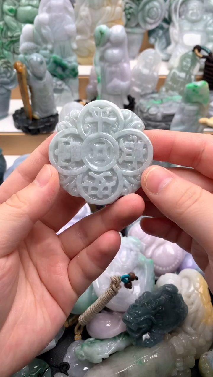 吊坠(不含链)未镶嵌翡翠1