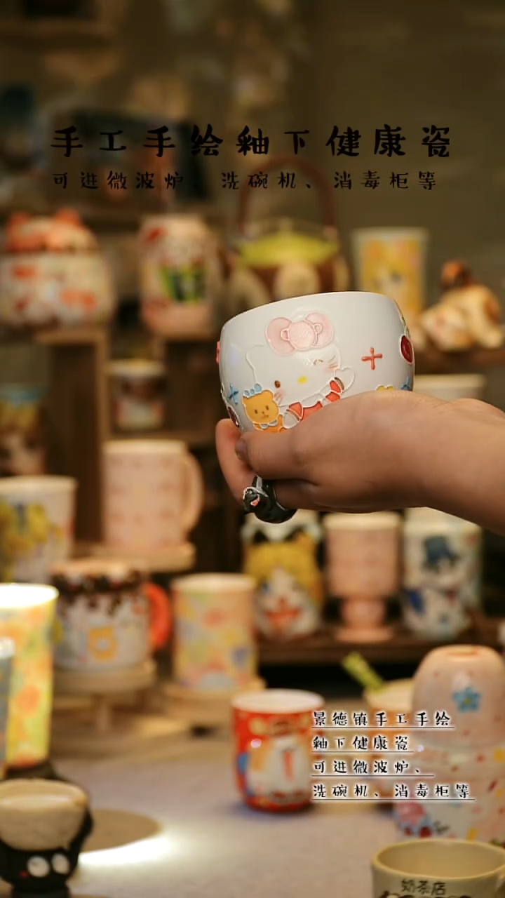 【闪购商品】景德镇高温釉下彩&A326