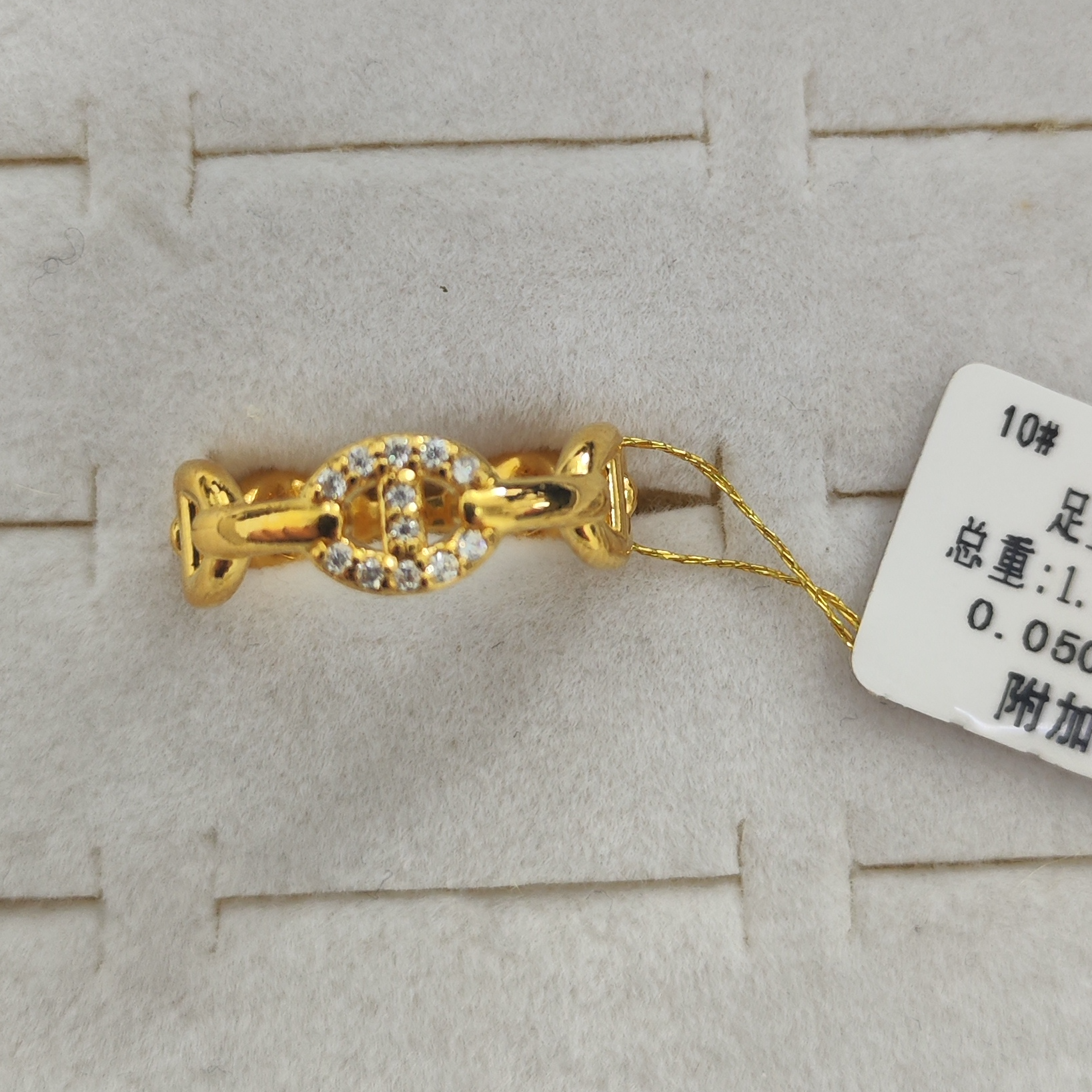 精品足金戒指GT052