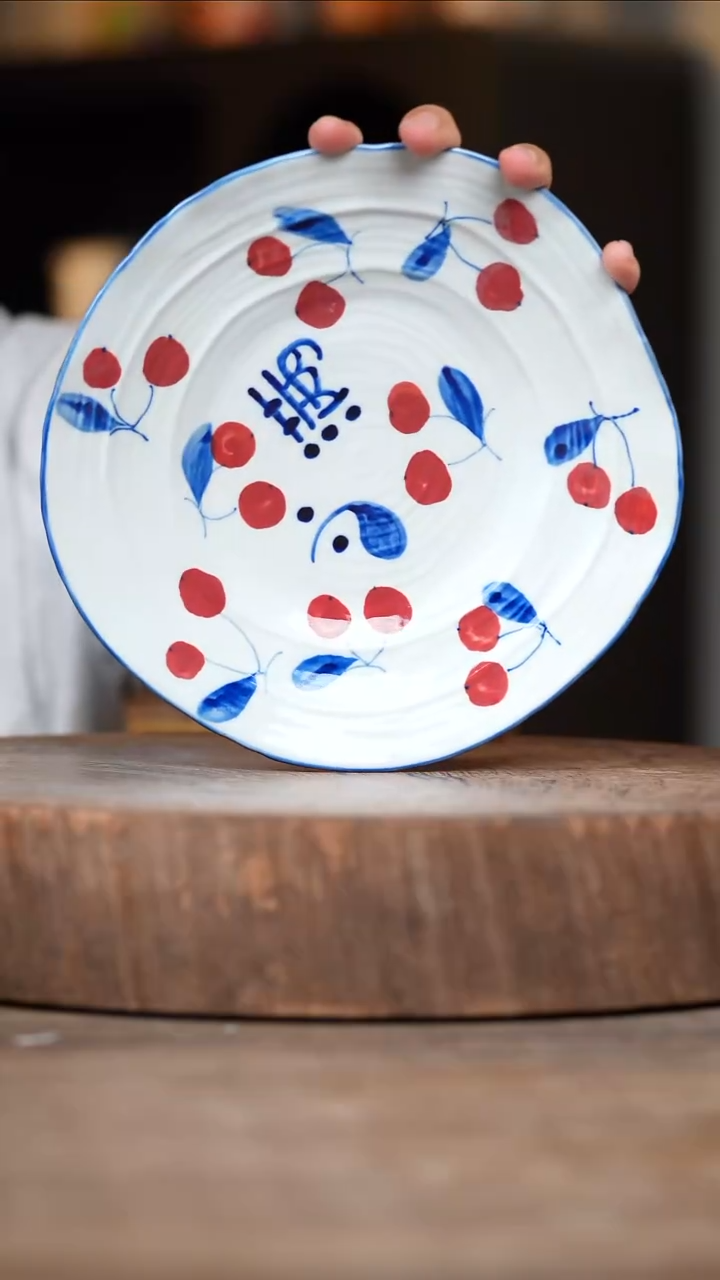 瓷片景德镇高温釉下彩（食品级）