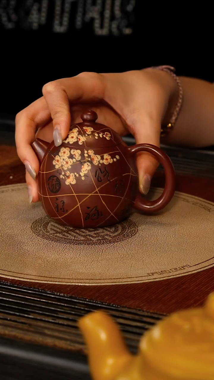 茶壶紫砂宜兴紫砂CXF 底槽清 龙蛋 