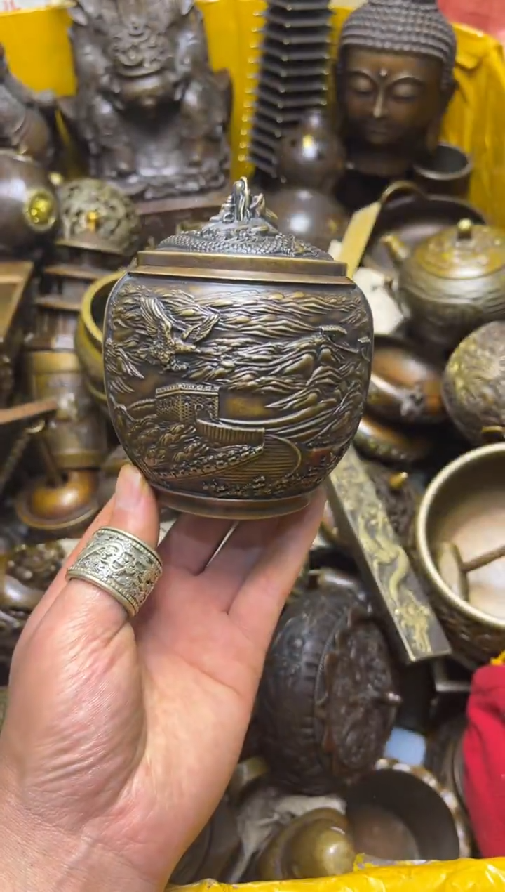 精美铜器，点击下单