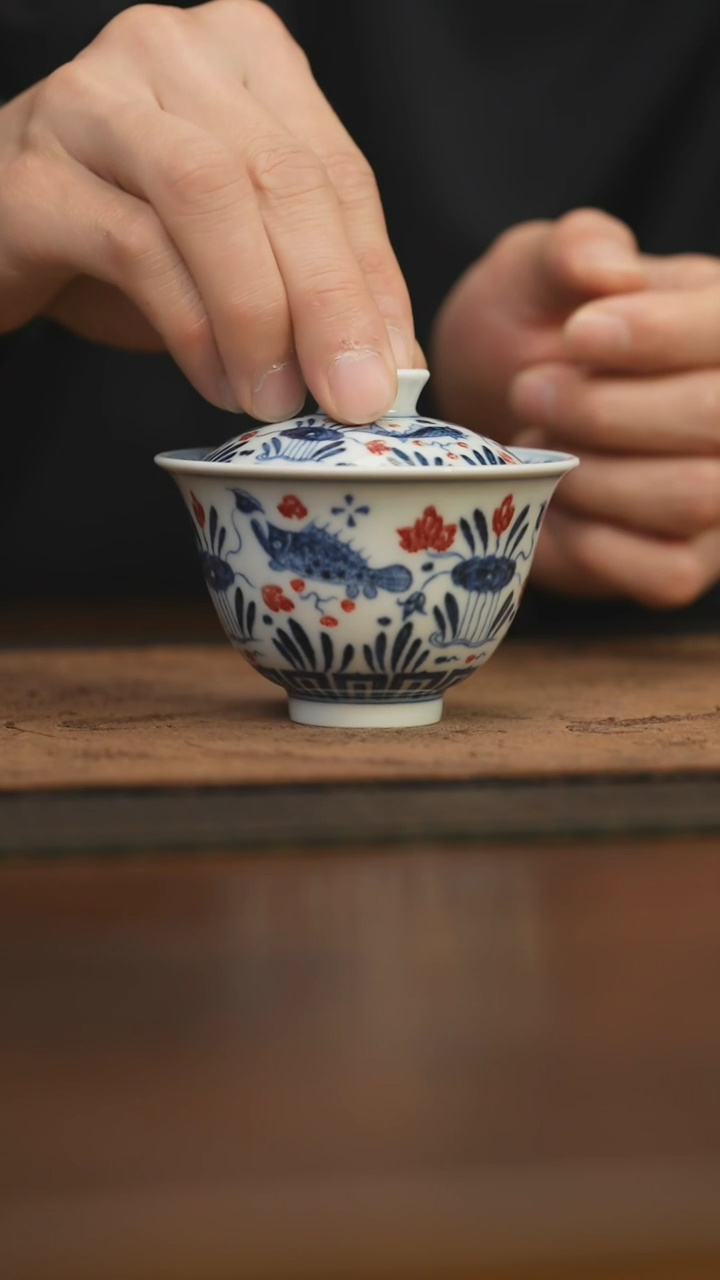 【闪购商品】杯柴窑青花破价福利