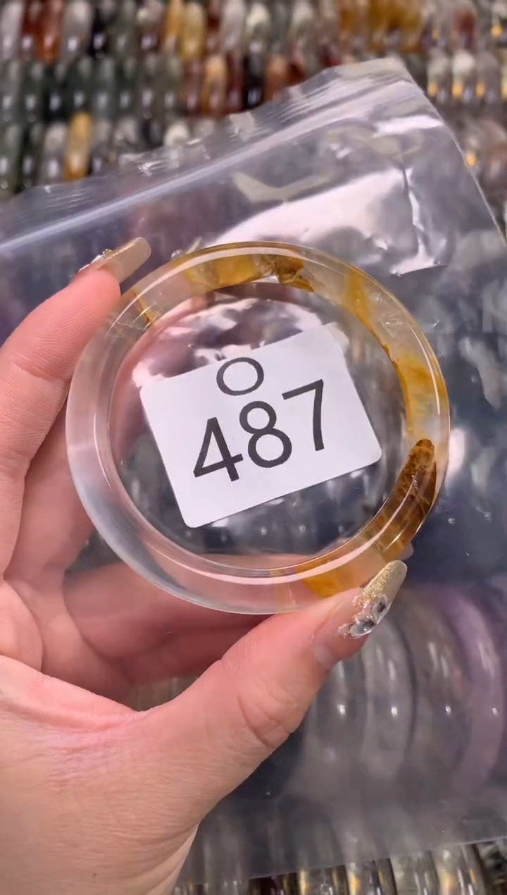 【闪购商品】水晶水晶手镯未镶嵌487-56
